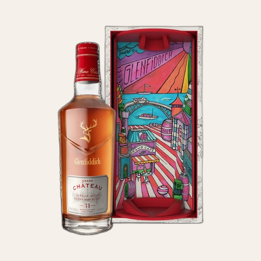 Rượu Whisky Glenfiddich 31 Year Old Bordeaux Wine Cask Finish Limited Edition