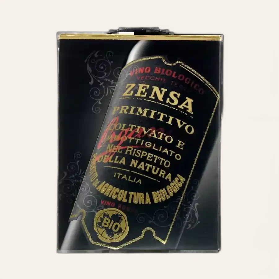 Rượu Vang Bịch Ý Zensa Primitivo Puglia IGP