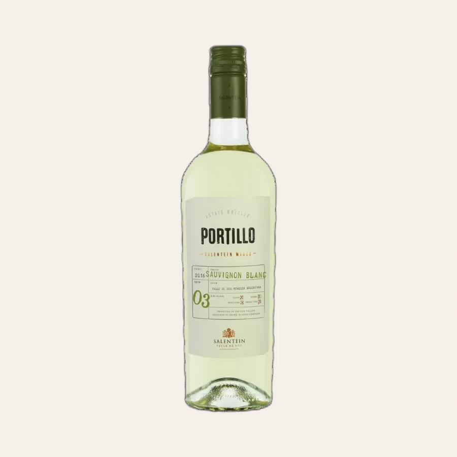 Rượu Vang Trắng Argentina Salentein Portillo Sauvignon Blanc