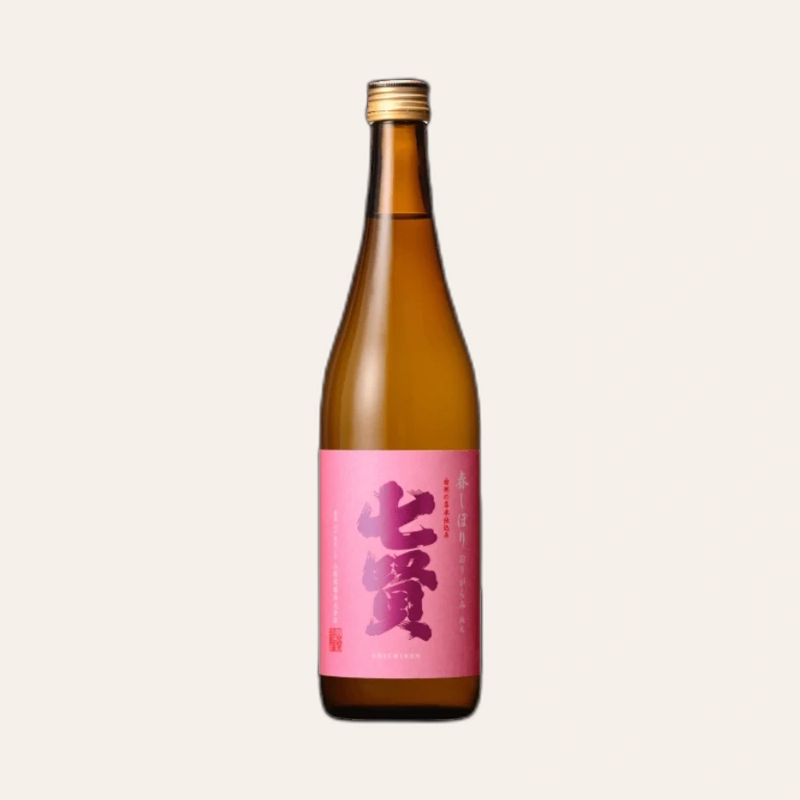 Rượu Sake Nhật Bản Shichikenn Junmai Harushibori