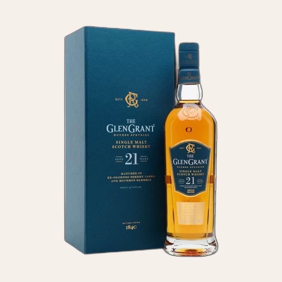 Rượu Whisky Glen Grant 21 Year Old