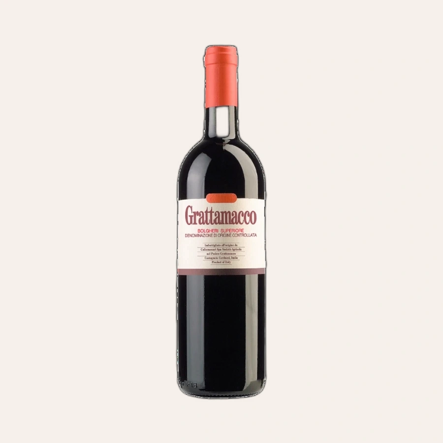 Rượu Vang Đỏ Ý Grattamacco Bolgheri Superiore 2018