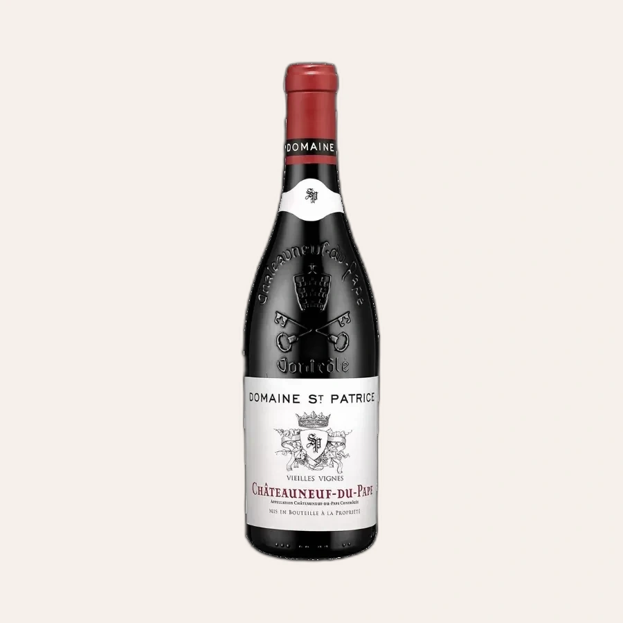 Rượu Vang Đỏ Pháp Domaine St Patrice Châteauneuf Du Pape