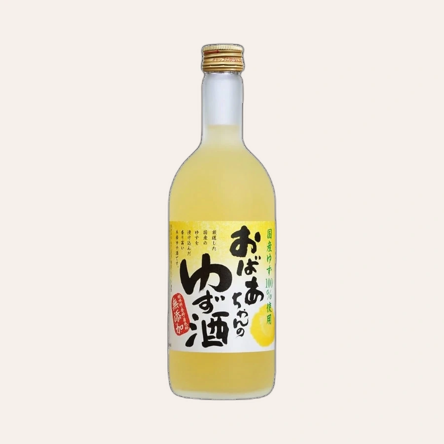 Rượu Yuzu Nhật Bản Obaachan