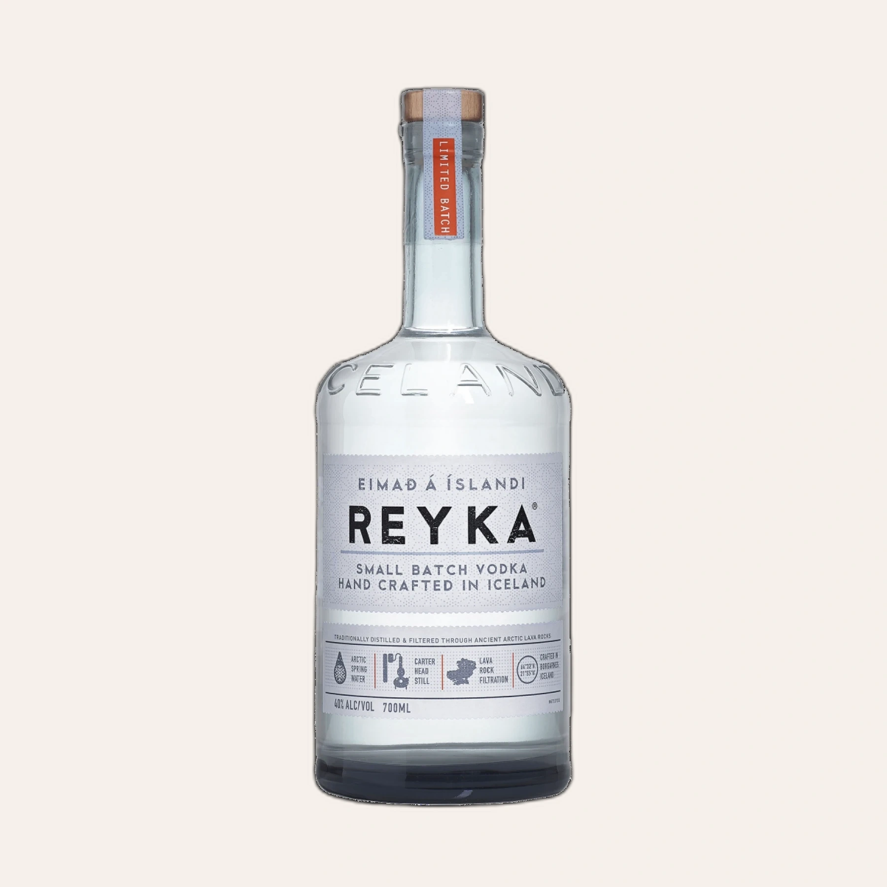 Rượu Vodka Iceland ReyKa Vodka