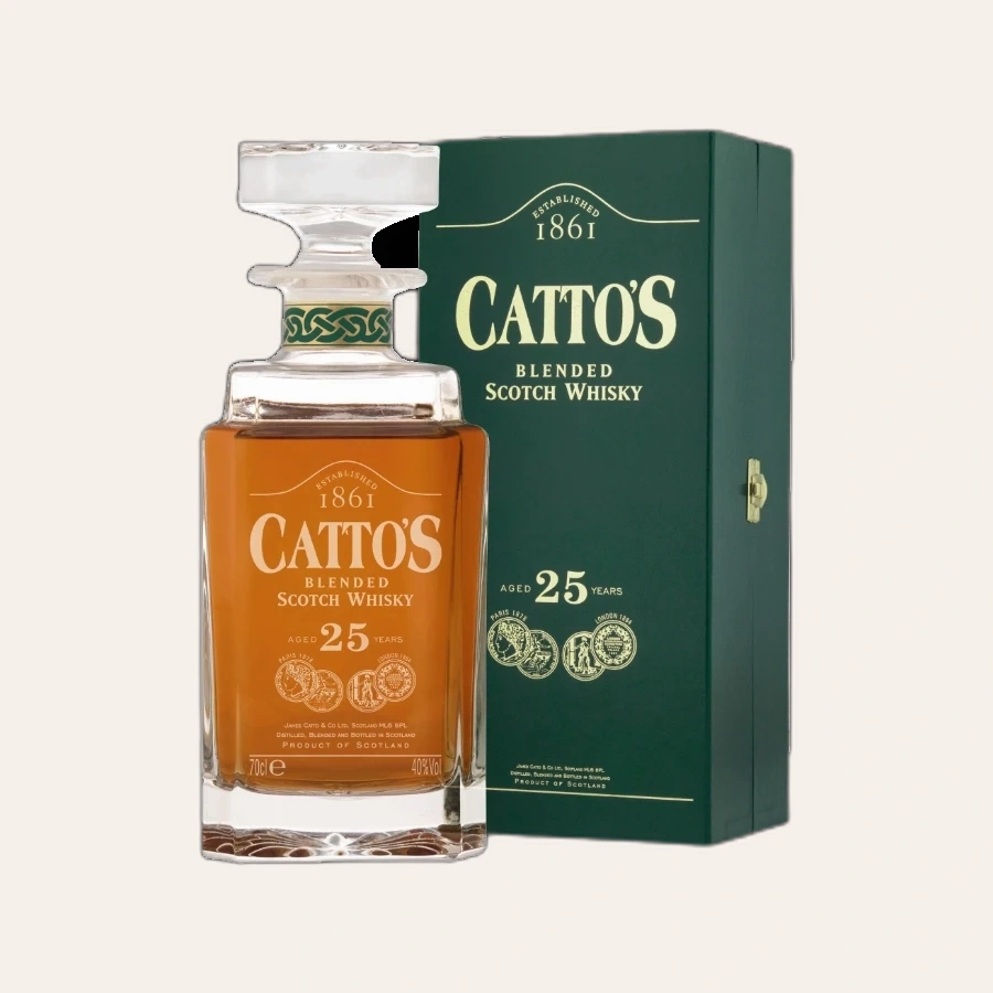 Rượu Whisky Catto's 25 Year Old
