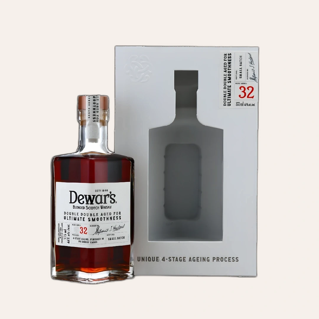Rượu Whisky Dewar's 32 Year Old - Double Double Aged 375ml