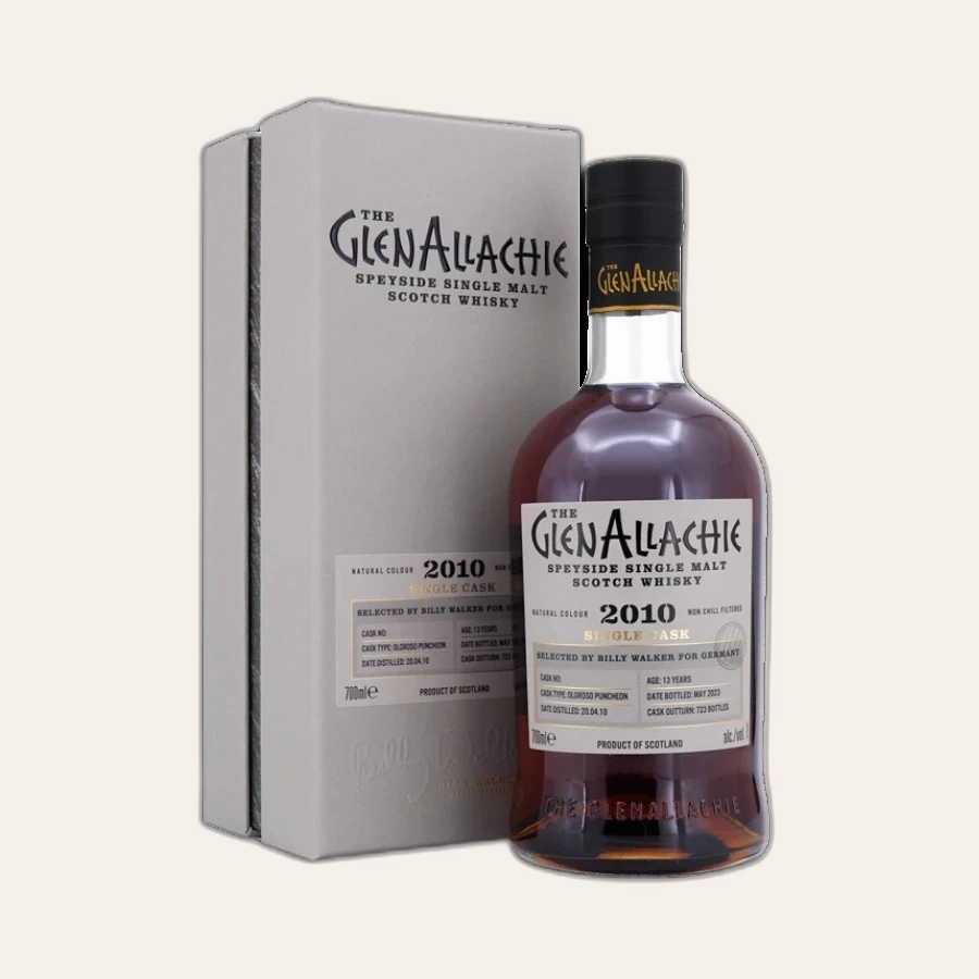 Rượu Whisky Glenallachie 13 Year Old Single Cask 2010 Oloroso Puncheon Cask No. 805051