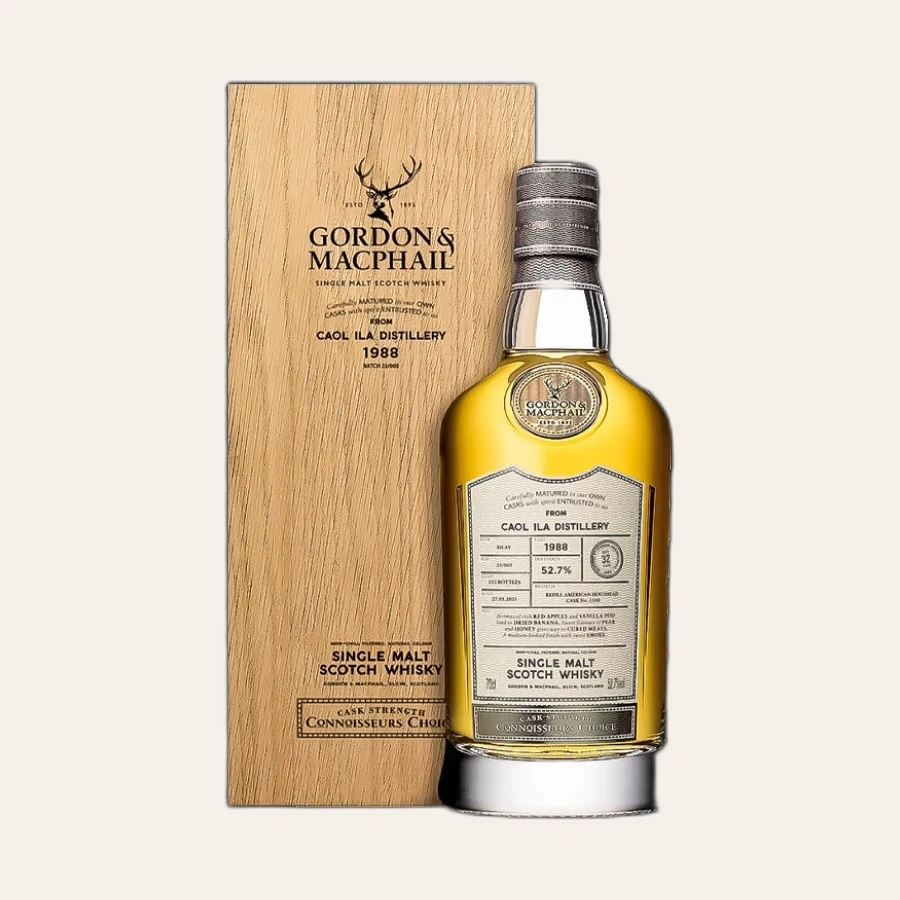 Rượu Whisky Caol Ila 32 Year Old Gordon & Macphail 1988