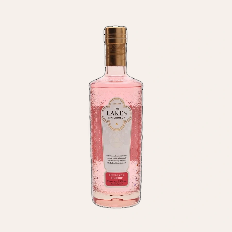Rượu Gin Anh Quốc The Lakes Rhubarb & Rosehip Gin Liqueur