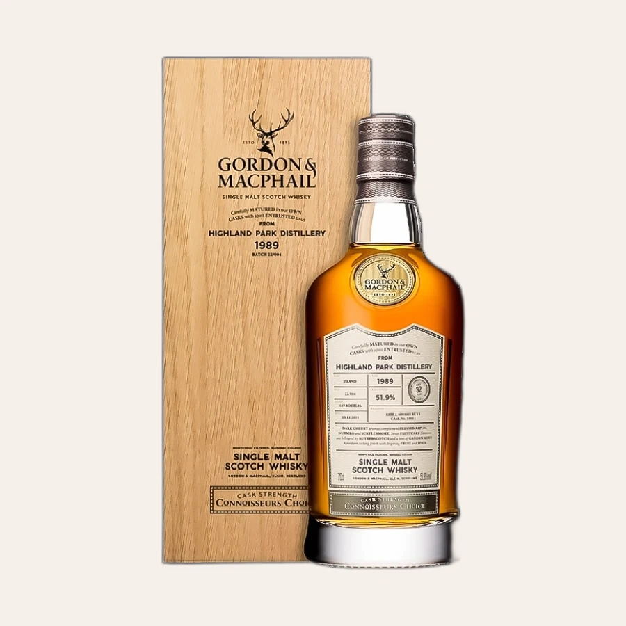 Rượu Whisky Highland Park 32 Year Old Gordon & Macphail 1989
