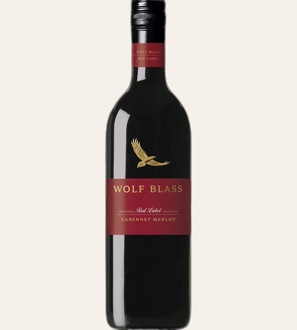 Rượu Vang Đỏ Úc Wolf Blass Red Label Cabernet Merlot