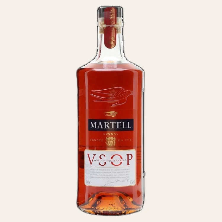 Rượu Cognac Pháp Martell VSOP Red Barrel