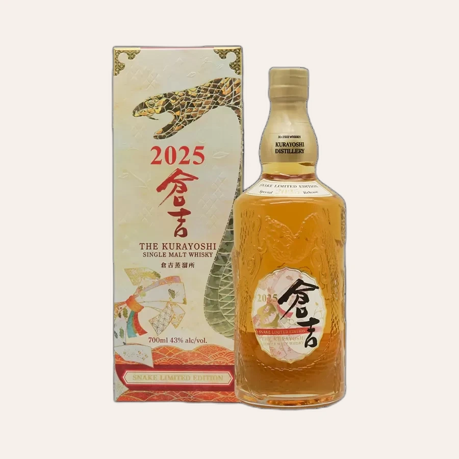 Rượu Whisky Nhật The Kurayoshi Snake Limited Edition 2025