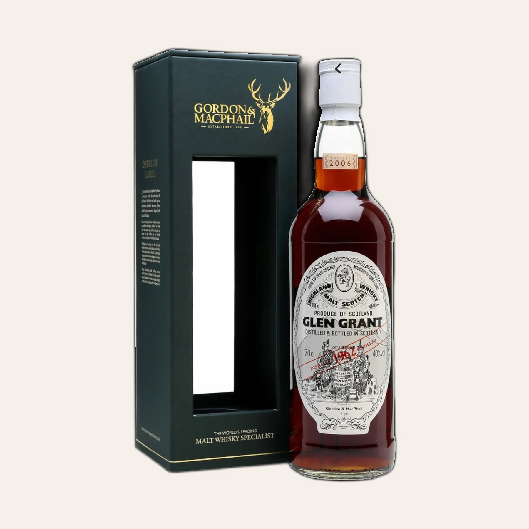 Rượu Whisky Glen Grant 1962 43 Year Old Sherry Cask Gordon & Macphail