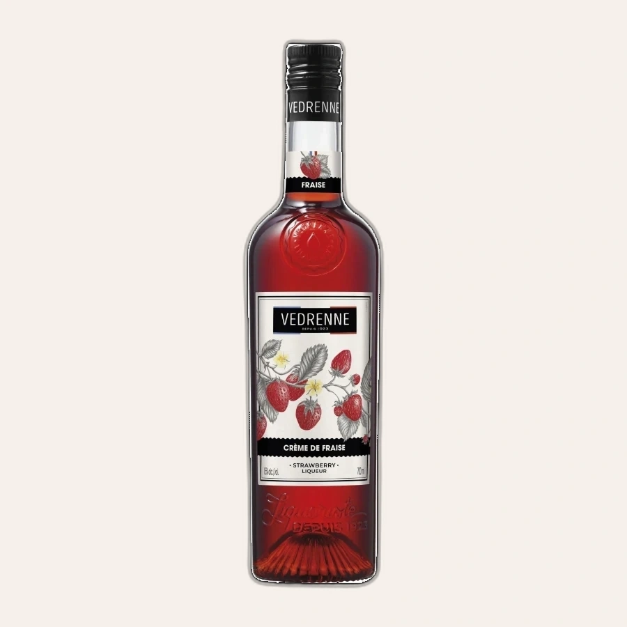 Rượu Liqueur Pháp Vedrenne Creme De Framboise Rasberry