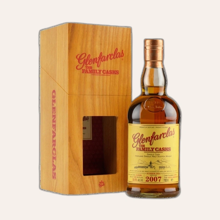 Rượu Whisky Glenfarclas 16 Year Old Family Cask 2007