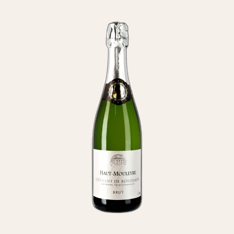 Rượu Sparkling Pháp Haut Mouleyre Cremant de Bordeaux