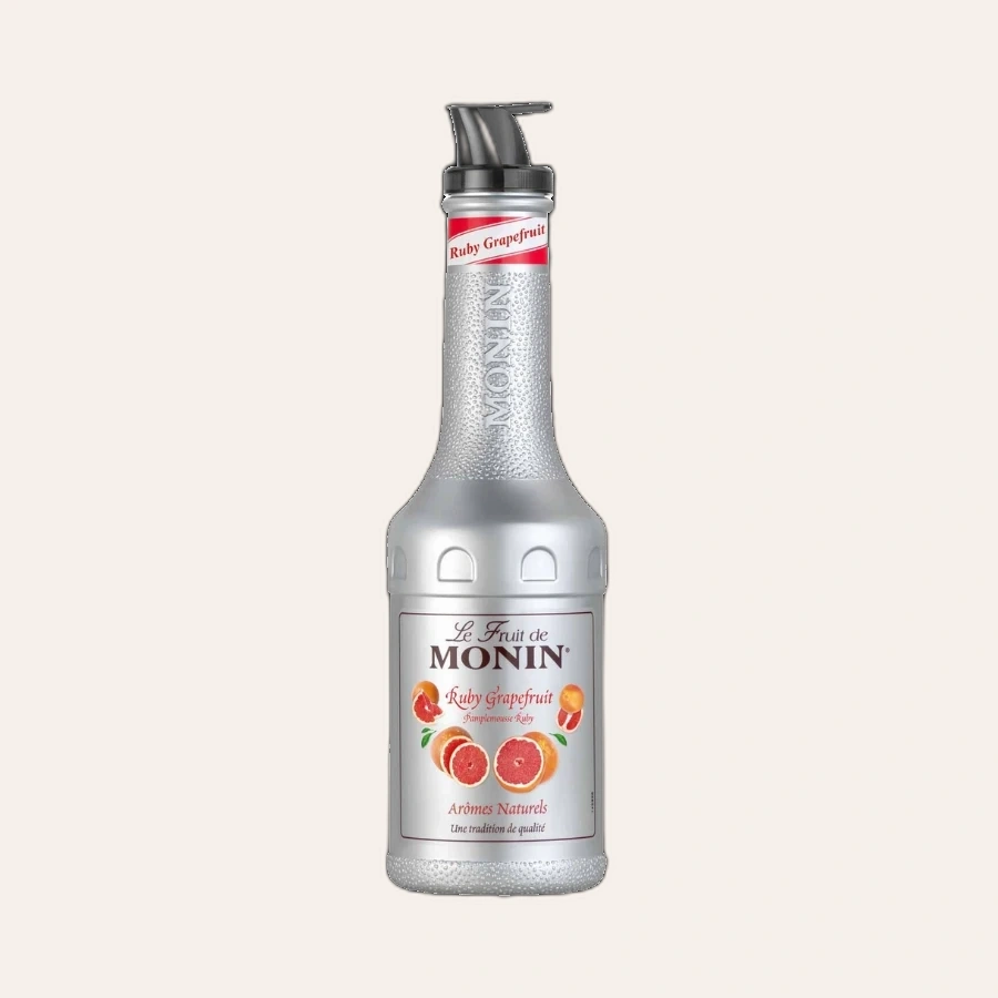 Syrup Pháp Monin Puree Ruby Grapefruit