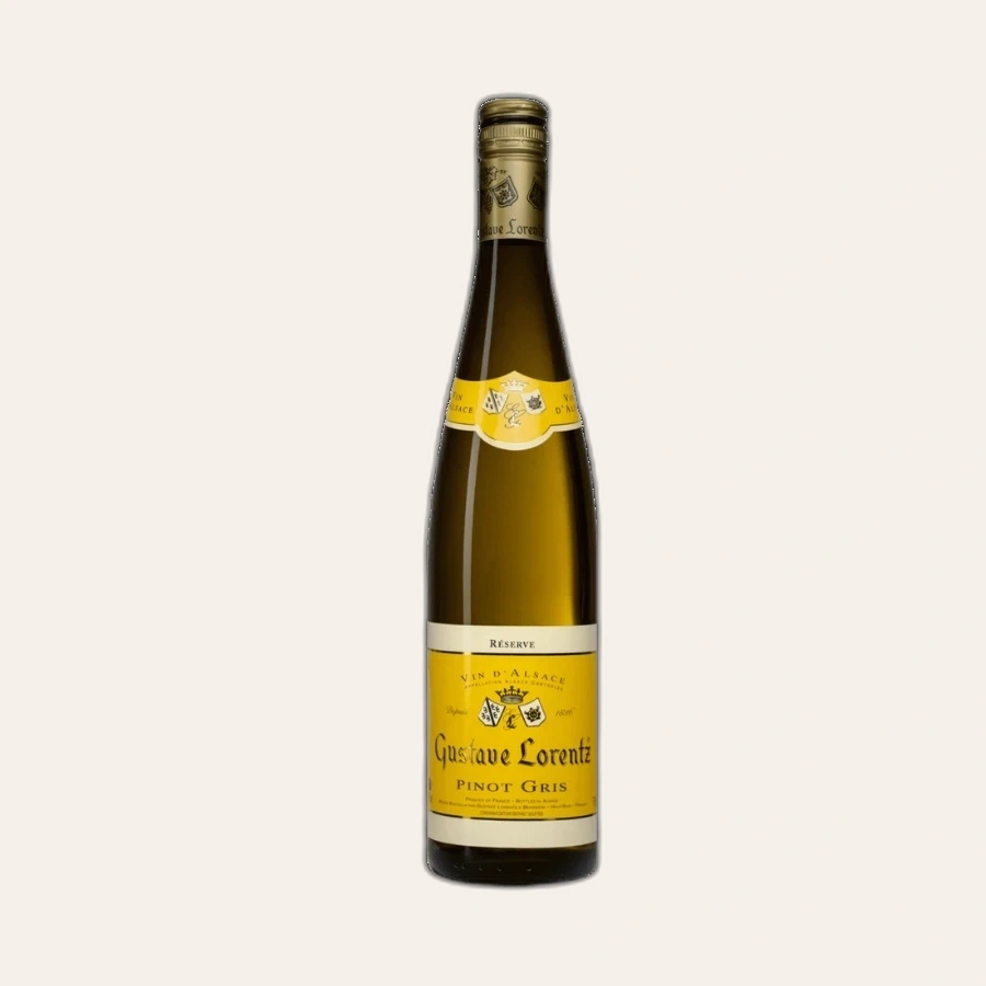 Rượu Vang Trắng Pháp Gustave Lorentz Pinot Gris Reserve