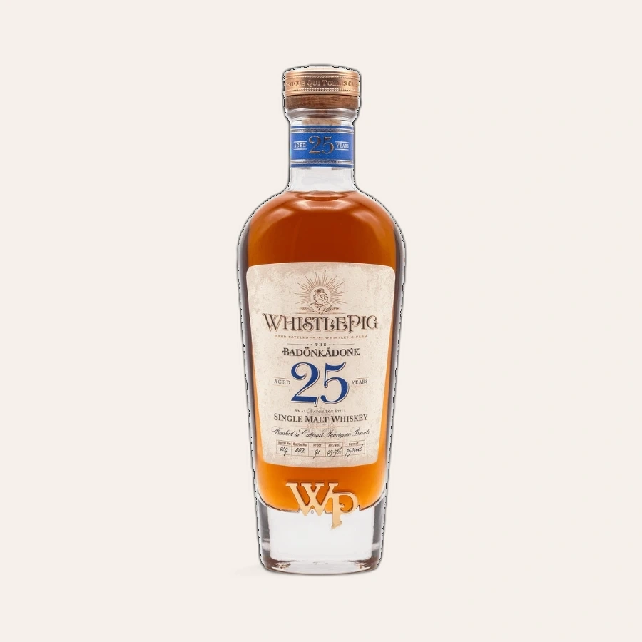 Rượu Whiskey WhistlePig 25 Year Old The Badonkadonk Single Malt Whiskey