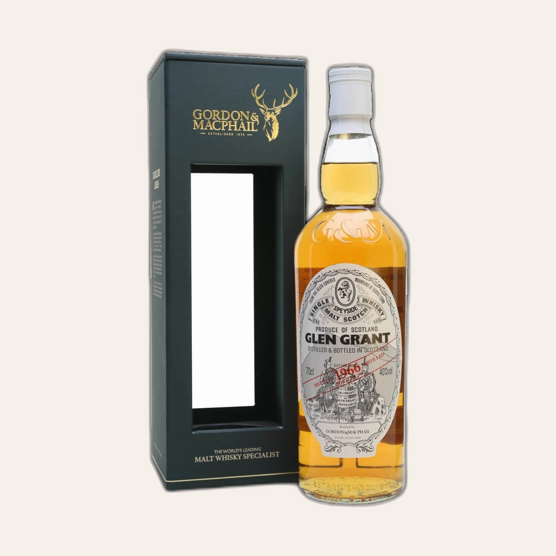 Rượu Whisky Glen Grant 1966 45 Year Old Gordon & Macphail