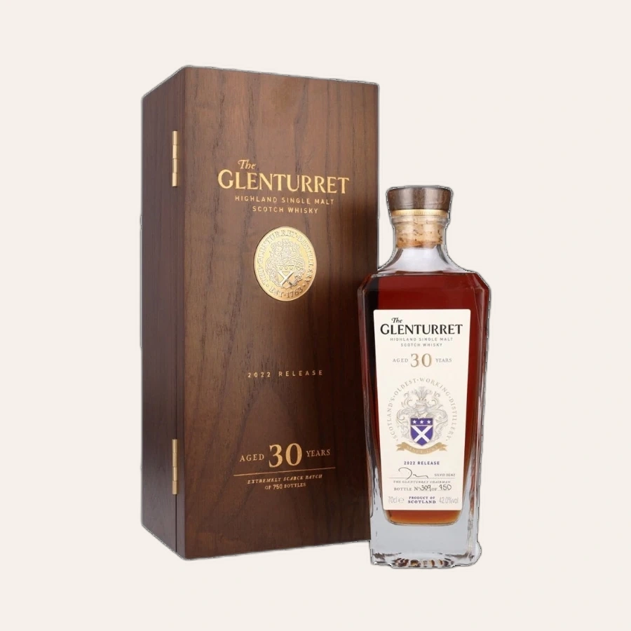 Rượu Whisky Glenturret 30 Year Old 2022 Release