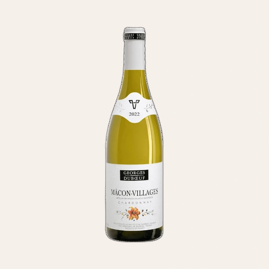 Rượu Vang Trắng Pháp Georges Duboeuf Macon-Villages Signature