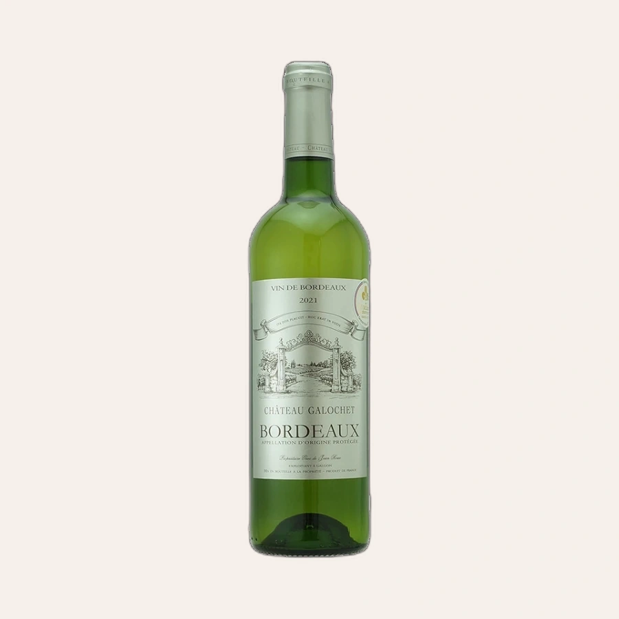 Rượu Vang Trắng Pháp Chateau Galochet Bordeaux