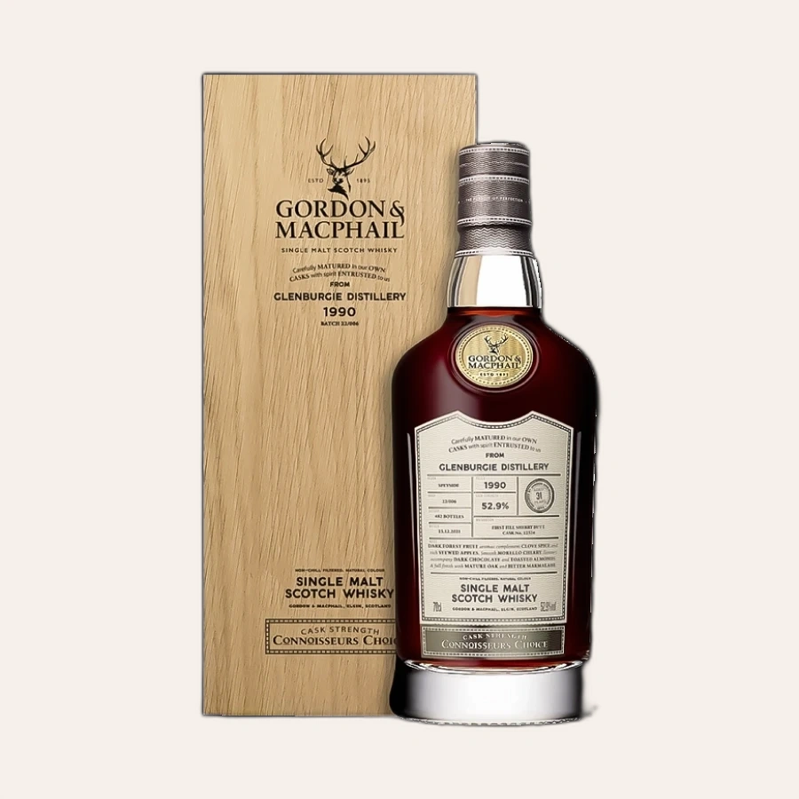 Rượu Whisky Glenburgie 31 Year Old Gordon & Macphail 1990