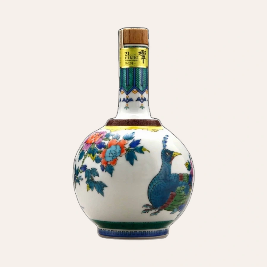 Rượu Whisky Nhật Hibiki 21 Year Old Kutani Ceramic Decanter 2014 Release