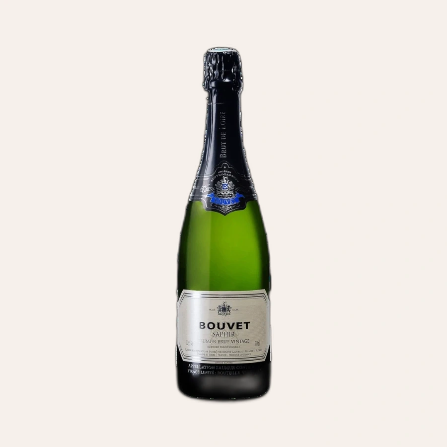 Rượu Sparkling Pháp Bouvet Saphir Saumur Brut Vintage