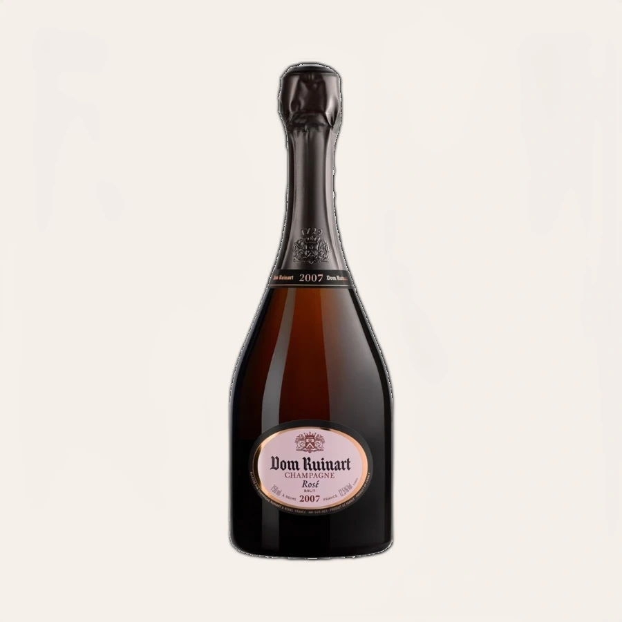 Rượu Champagne Pháp Dom Ruinart Rose 2007