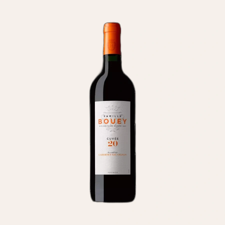 Rượu Vang Đỏ Pháp Famille Bouey Cuvee 20 Cabernet Sauvignon 2022