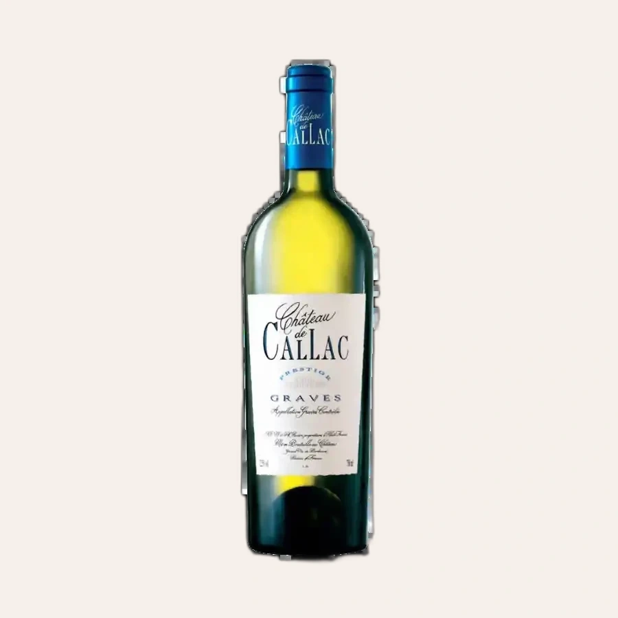 Rượu Vang Trắng Pháp Chateau De Callac Prestige Blanc 2013