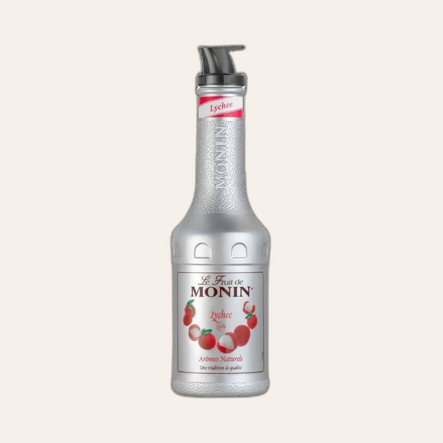 Syrup Pháp Monin Puree Lychee