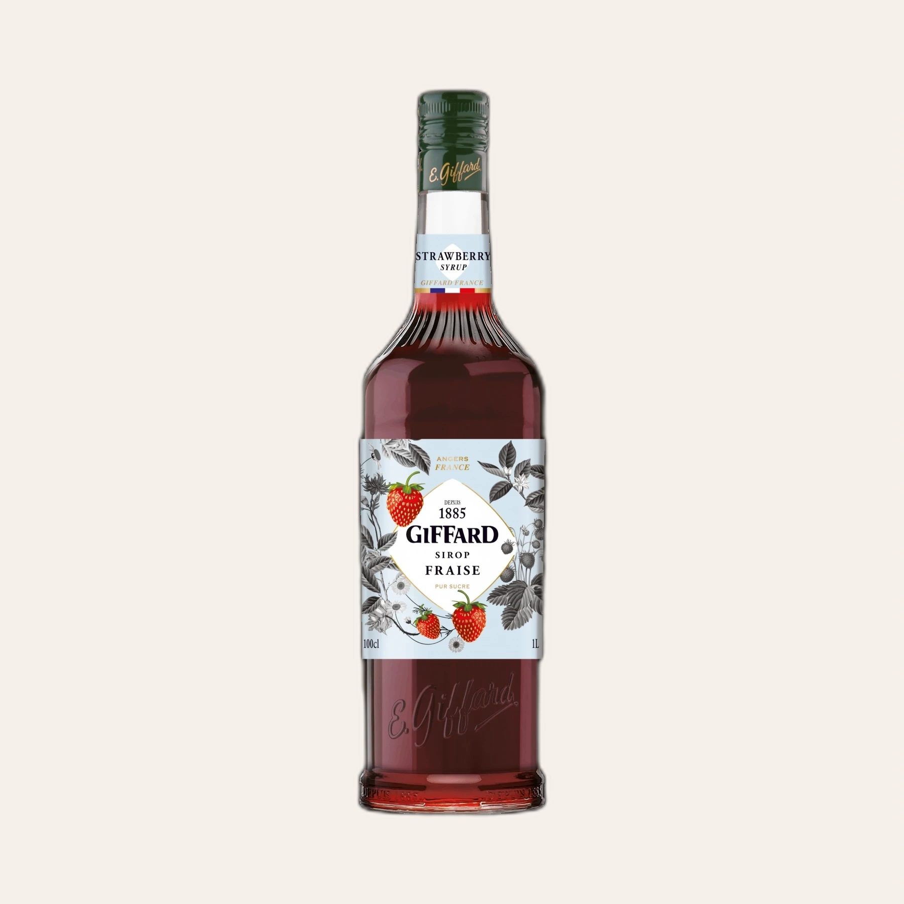 Syrup Pháp Dâu tây Giffard Strawberry