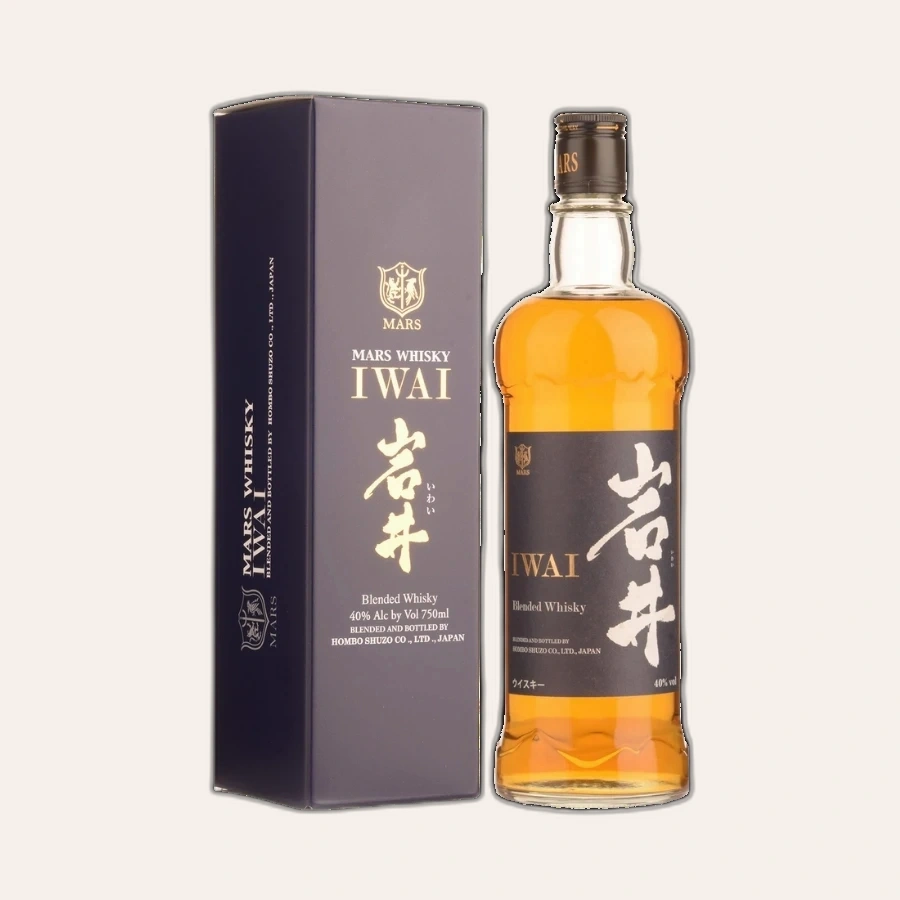 Rượu Whisky Nhật Mars Iwai Japanese Blended Whisky