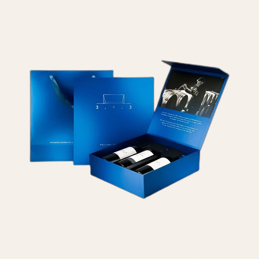 Rượu Vang Đỏ Pháp Combo Philippe Troussier Box Saint Emilion Grand Cru