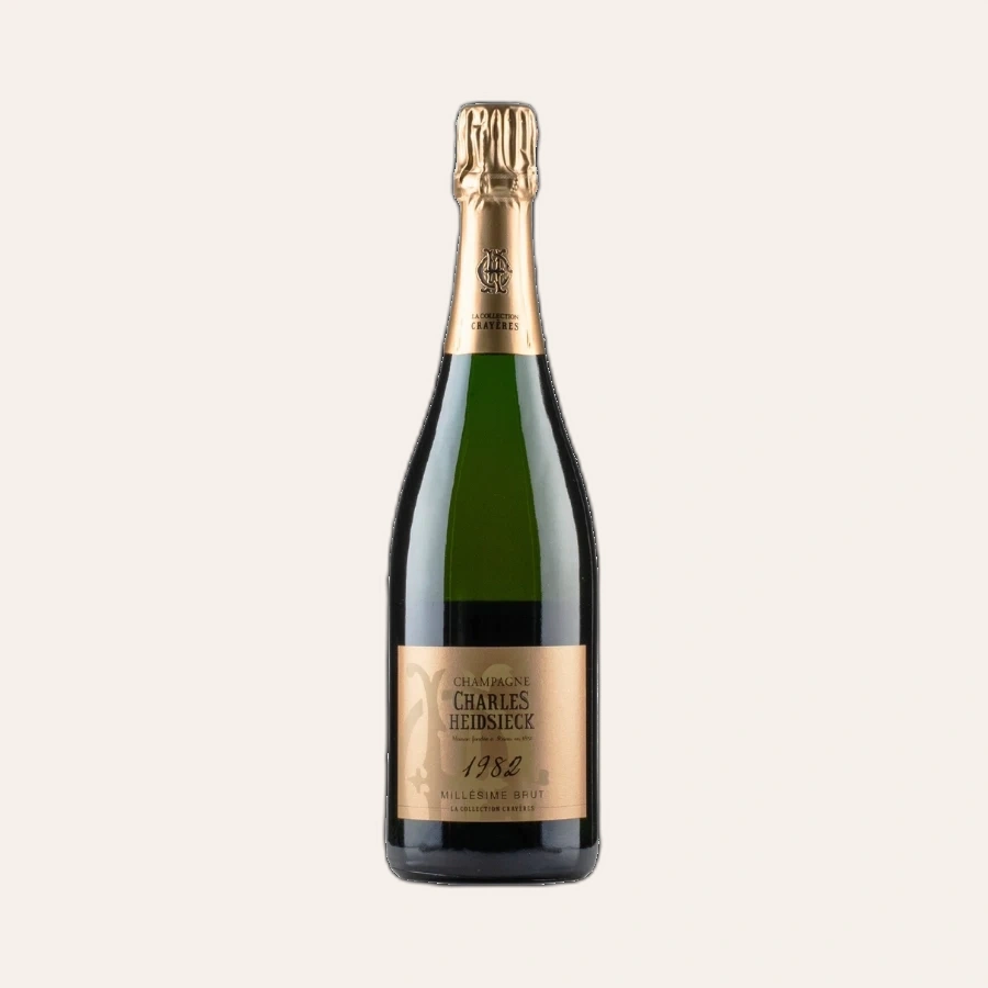 Rượu Champagne Pháp Champagne Charles Heidsieck Brut Millésimé 1982