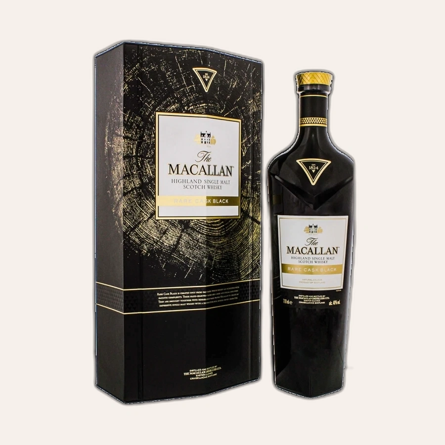 Rượu Whisky Macallan Rare Cask Black Mẫu Mới