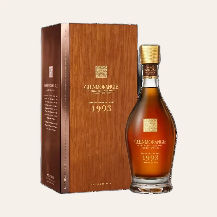 Rượu Whisky Glenmorangie 25 Year Old Grand Vintage Malt 1993