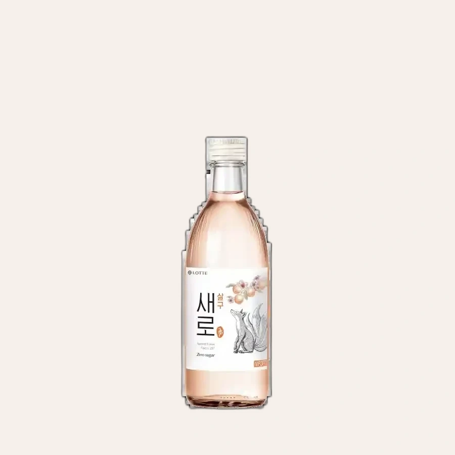 Rượu Soju Hàn Quốc Chum Churum Saero Apricot Hương Mơ Không Đường