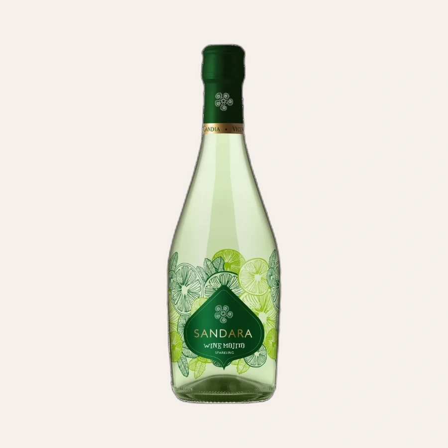 Rượu Sparkling Tây Ban Nha Sandara Wine Mojito