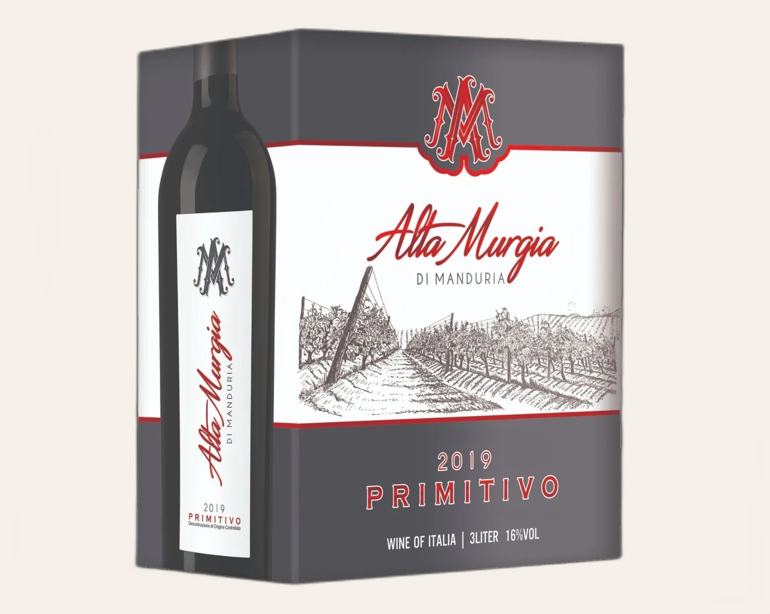 Vang Bịch Ý Alta Murgia Primitivo