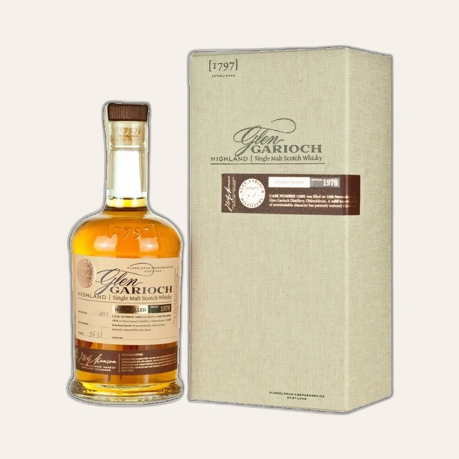 Rượu Whisky Glen Garioch Hand Filled 1978