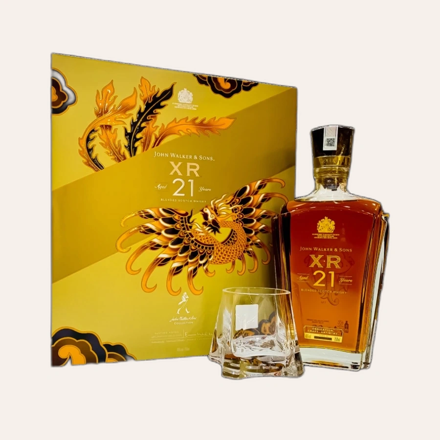 Rượu Whisky John Walker & Sons XR 21 Year Old Phiên Bản Hộp Quà Tết 2024