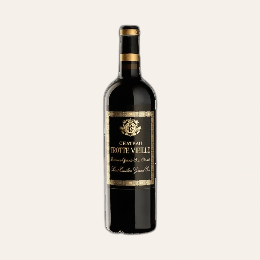 Rượu Vang Đỏ Pháp Chateau Trotte Vieille Premier Grand Cru Classe 2020