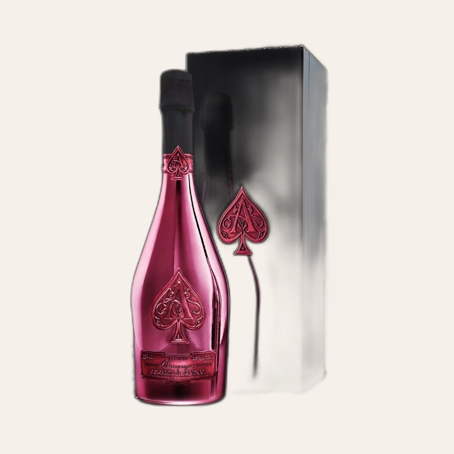 Rượu Champagne Pháp Armand De Brignac Ace of Spades Demi Sec
