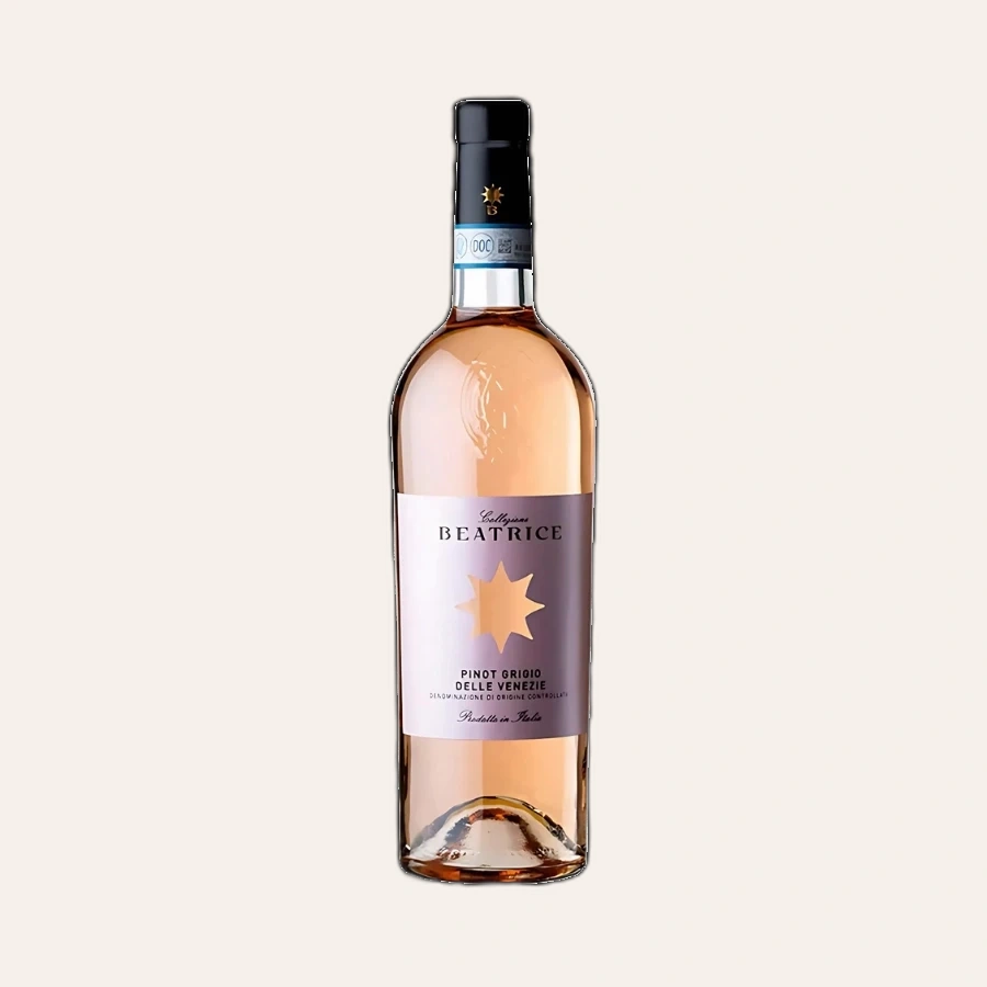 Rượu Vang Hồng Ý Collezione Beatrice Pinot Grigio Delle Venezie Rose